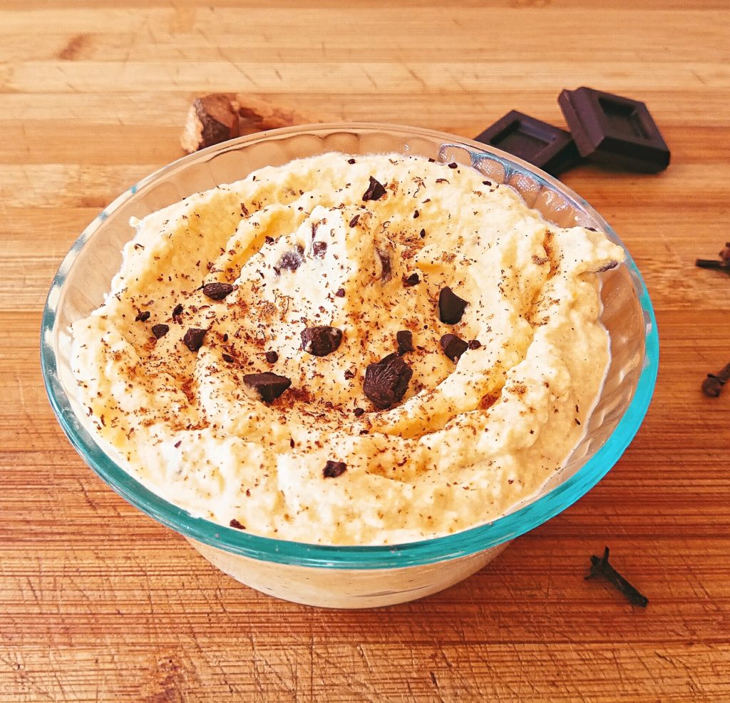 keto pumpkin chocolate mousse