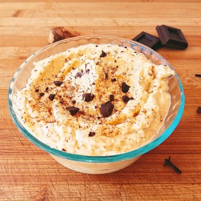 keto pumpkin chocolate mousse